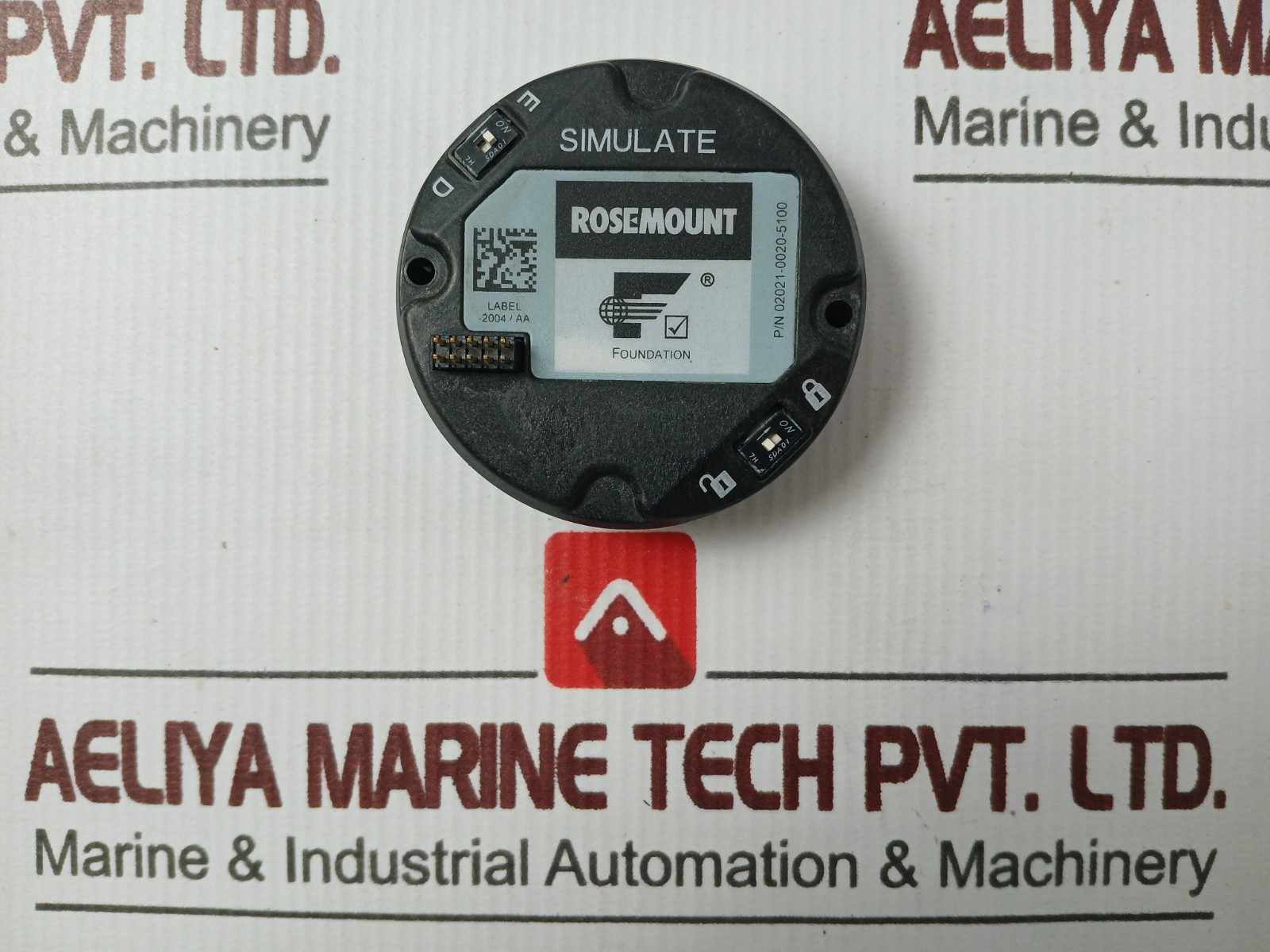ROSEMOUNT 02021-0020-5100 Display Unit PCB Assembly 94V-0 TF-1A
