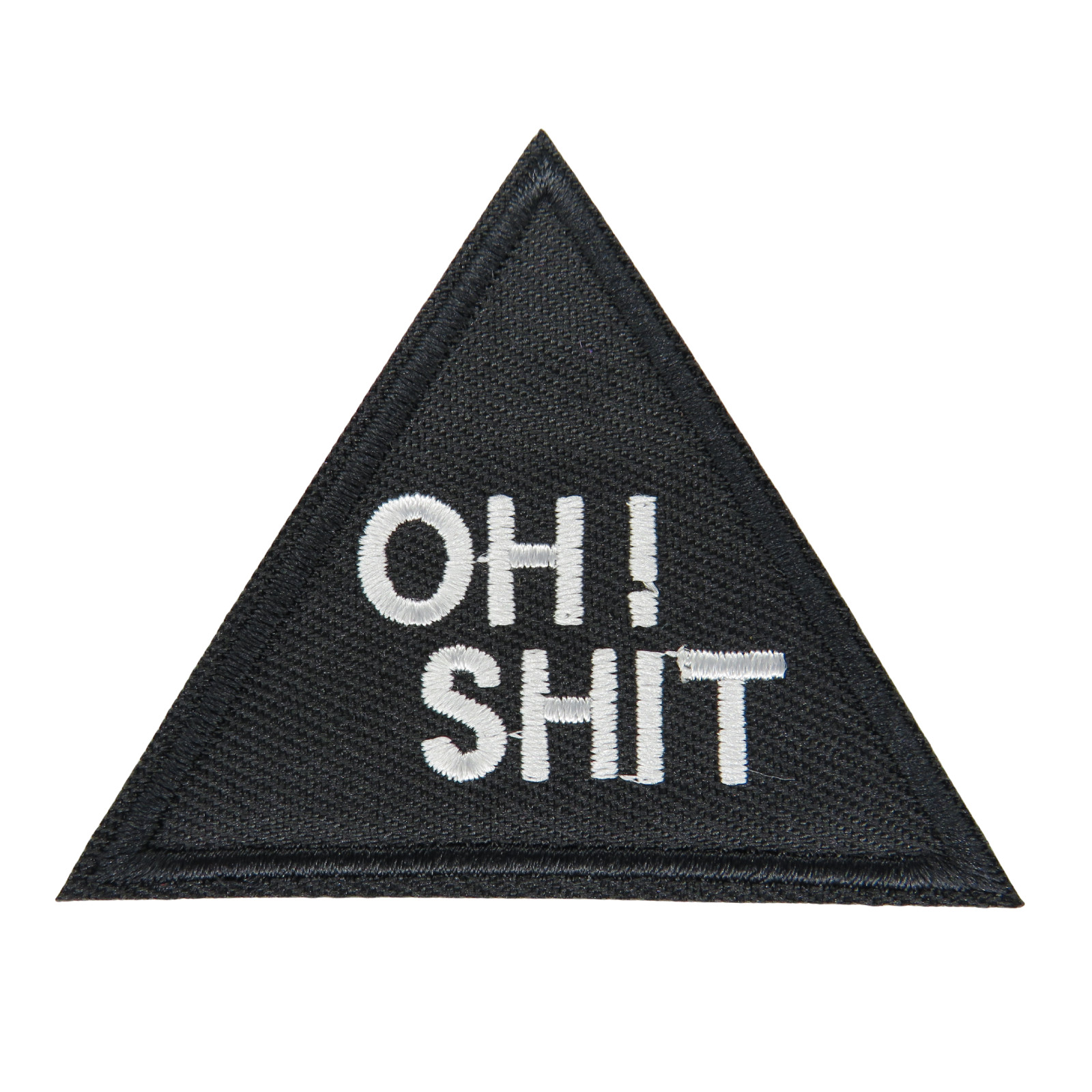 Humor saying patch iron on patch biker punk patch iron on