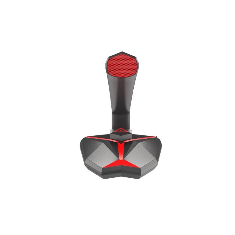 GENESIS Radium 200 Nero, Rosso Microfono per PC