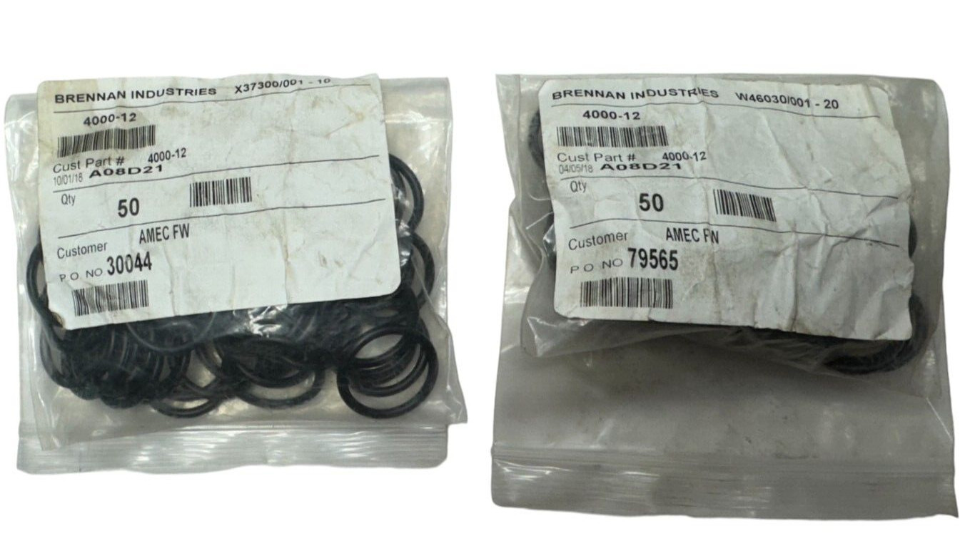 (Pack of 50) Brennan 4000-12 O-Ring **Free Shipping**
