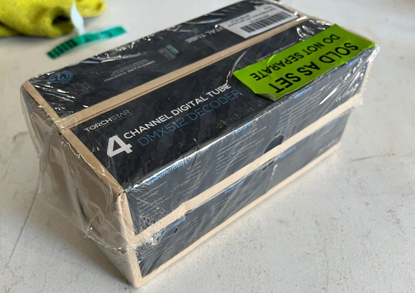 TORCHSTAR 4 Channel DMX Digital Tube DMX512 Decoder - PACK OF 4