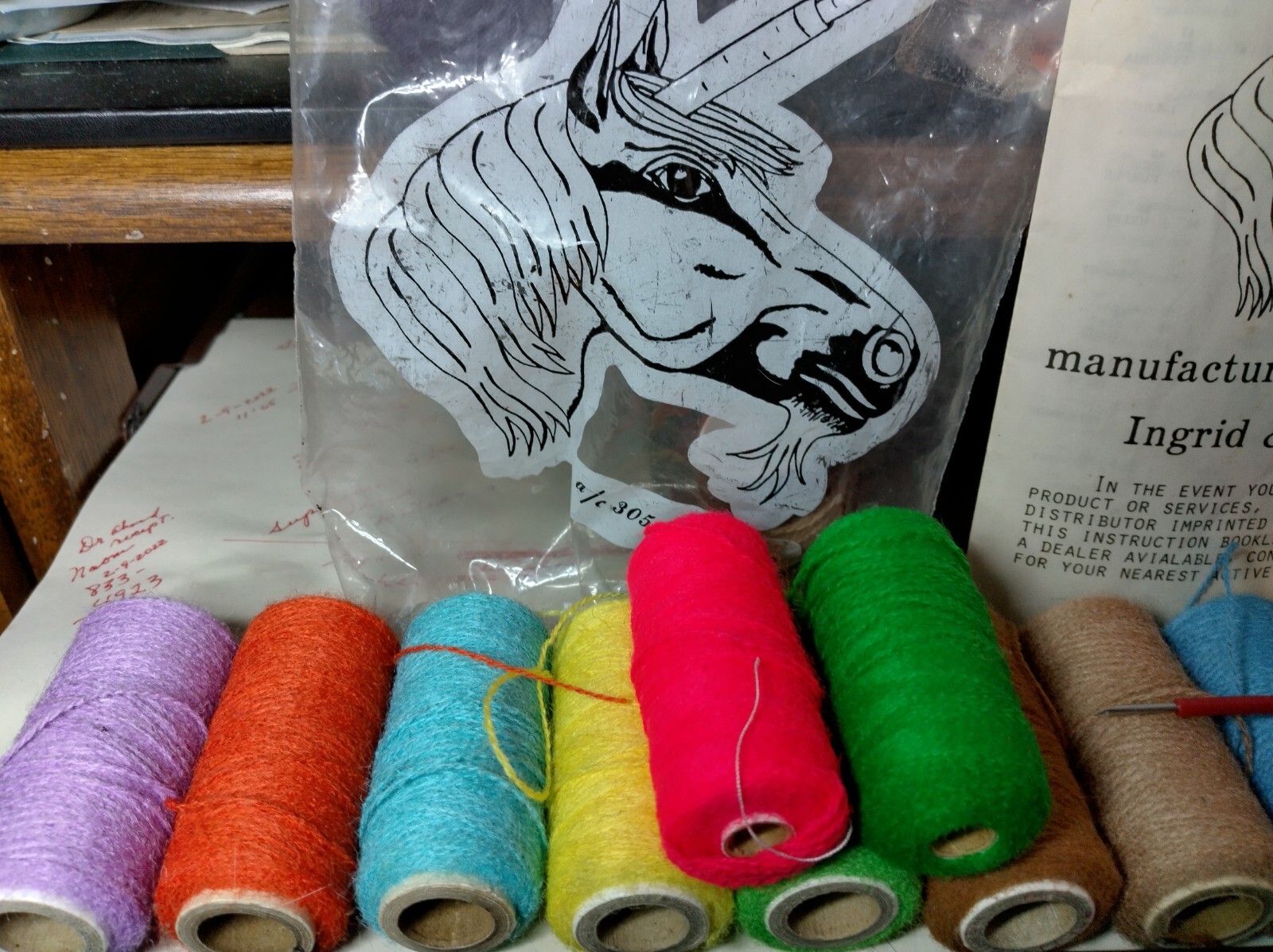 Dee Lite Punch Needle Embroidery Tool  Patterns Instruction Book
