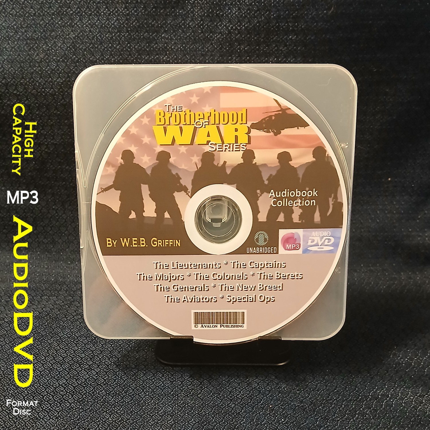 The BROTHERHOOD OF WAR Series By W.E.B. Griffin - 9 MP3 Audiobook Collection
