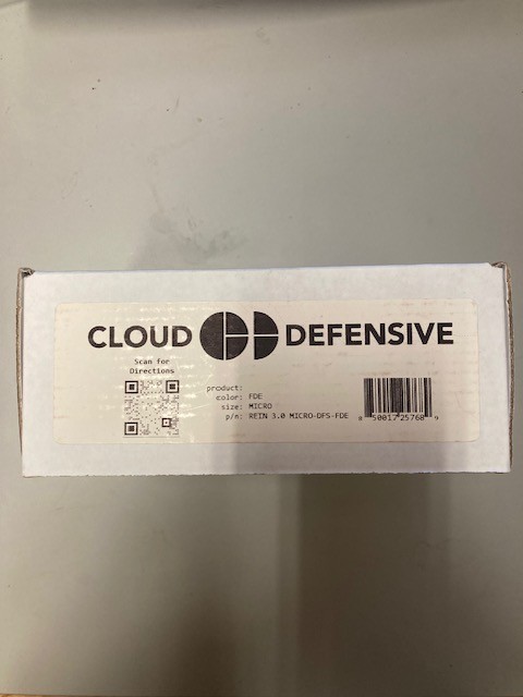 CLOUD DEFENSIVE REIN MICRO FDE w/updated dual button switch