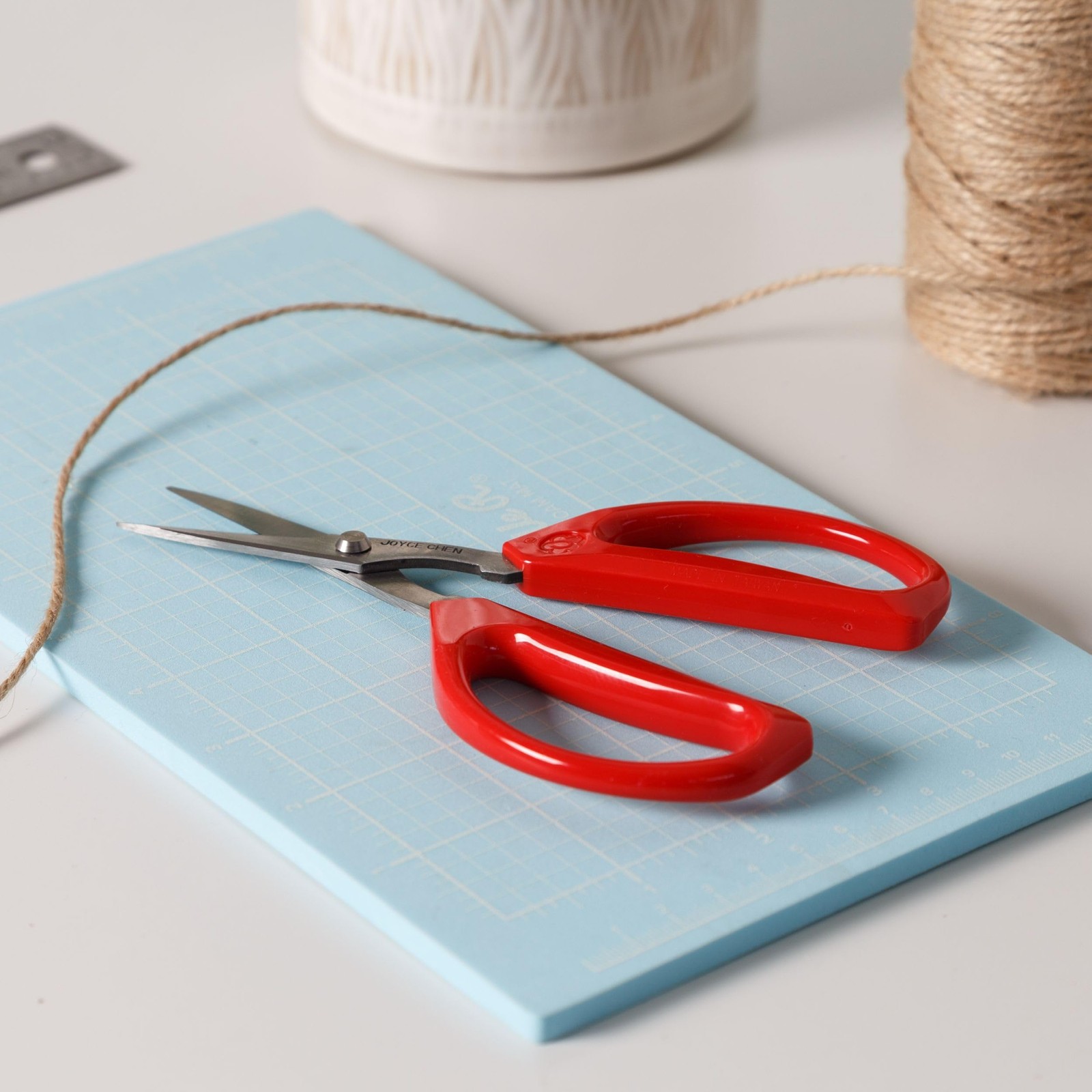 Kitchen Scissors All Purpose Comfortable Handles Red