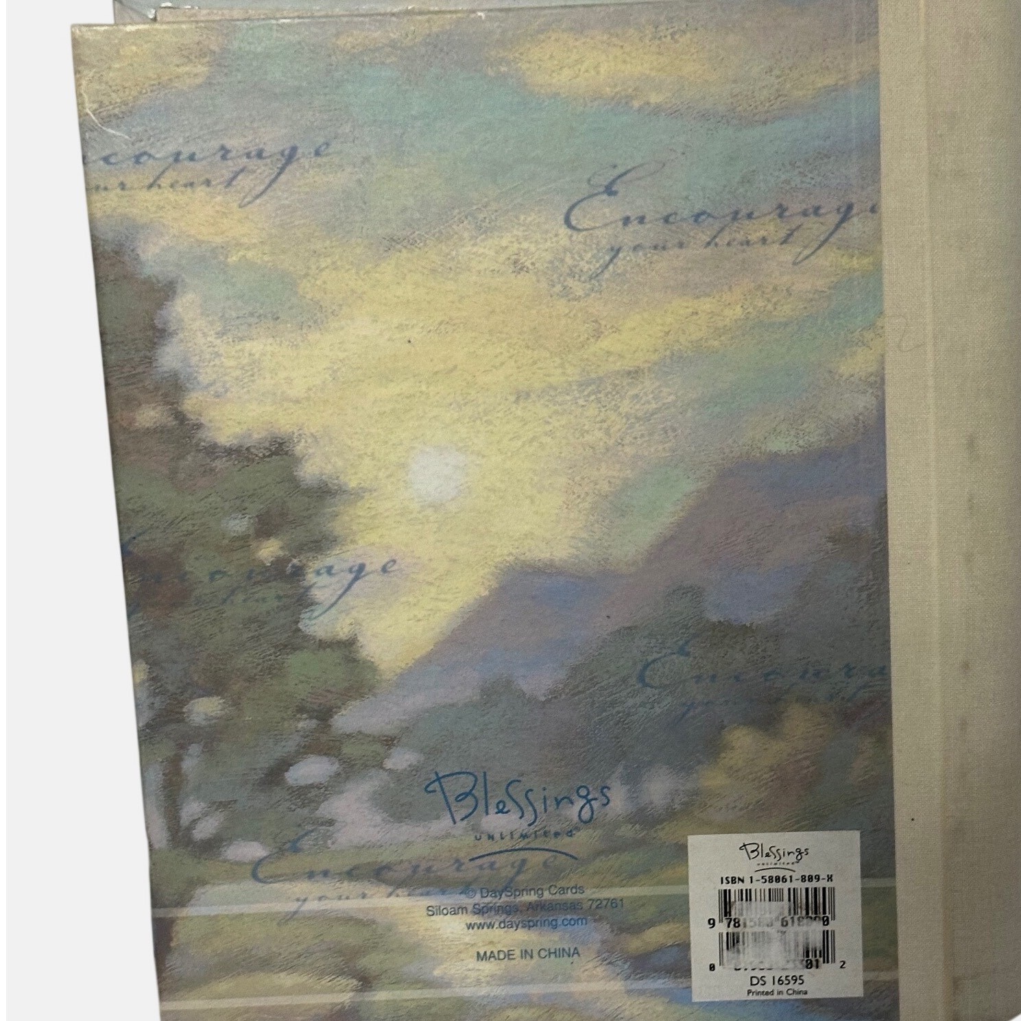 DaySpring Devotional Journal & Address Book Set Blue Botanical Excellent 2pc