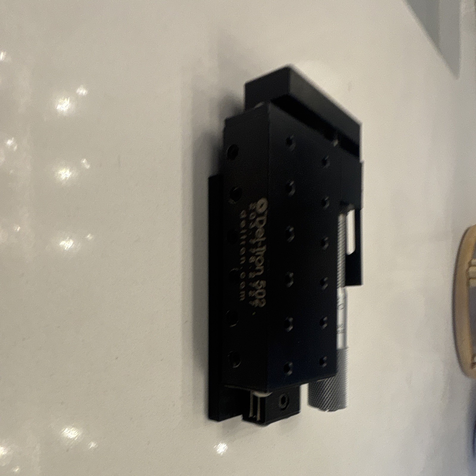 Deltron No. 263 Linear Positioning Stage/Linear Positioner with Micrometer