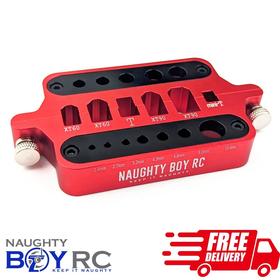 Naughty Boy RC Solder Jig Tool Car Truck XT60 XT90 Deans Mini T Bullet Brushless