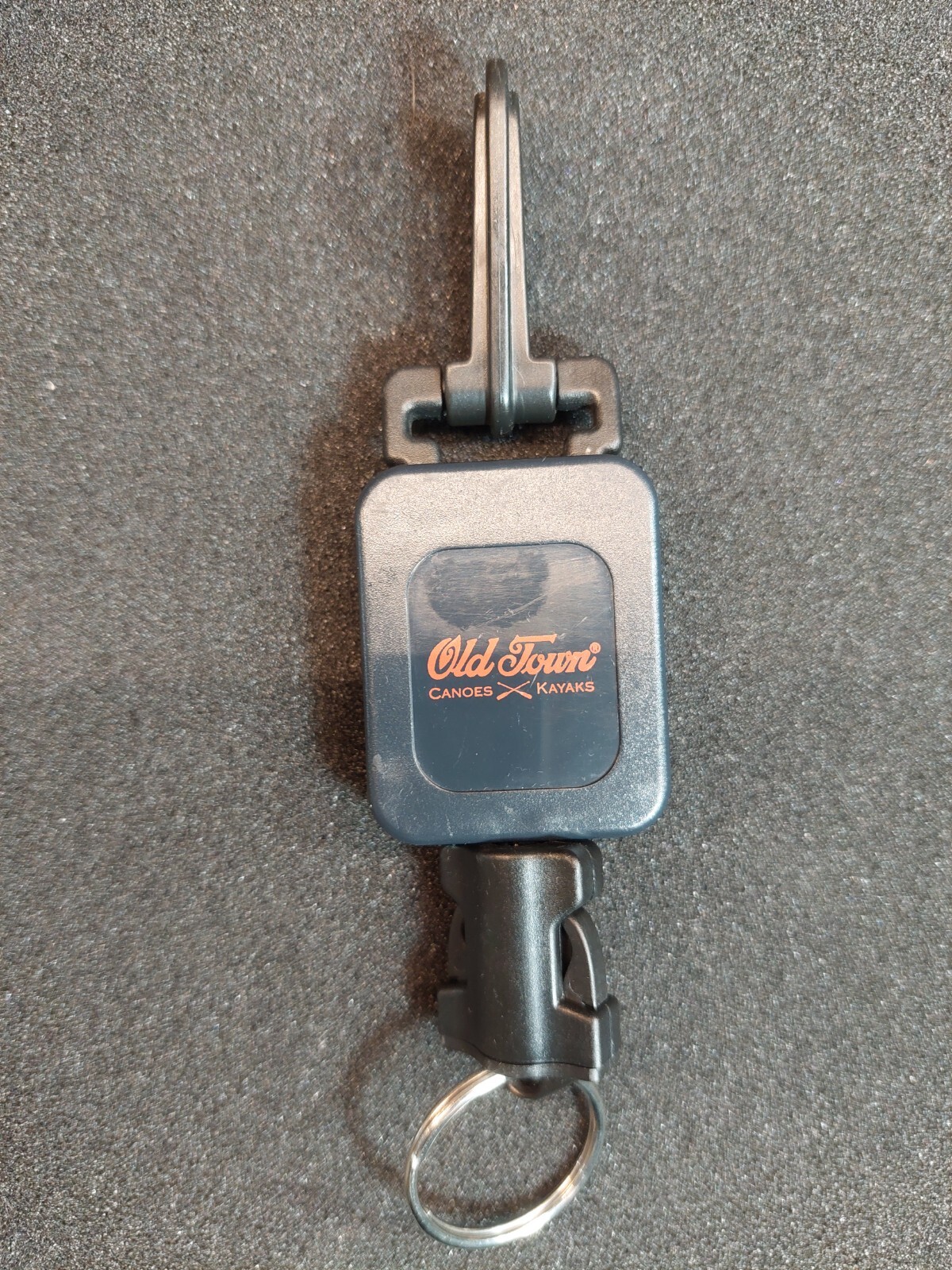 Old Town Canoes Kayaks Gear Keeper by Hammerhead Retractor Key Chain Ring