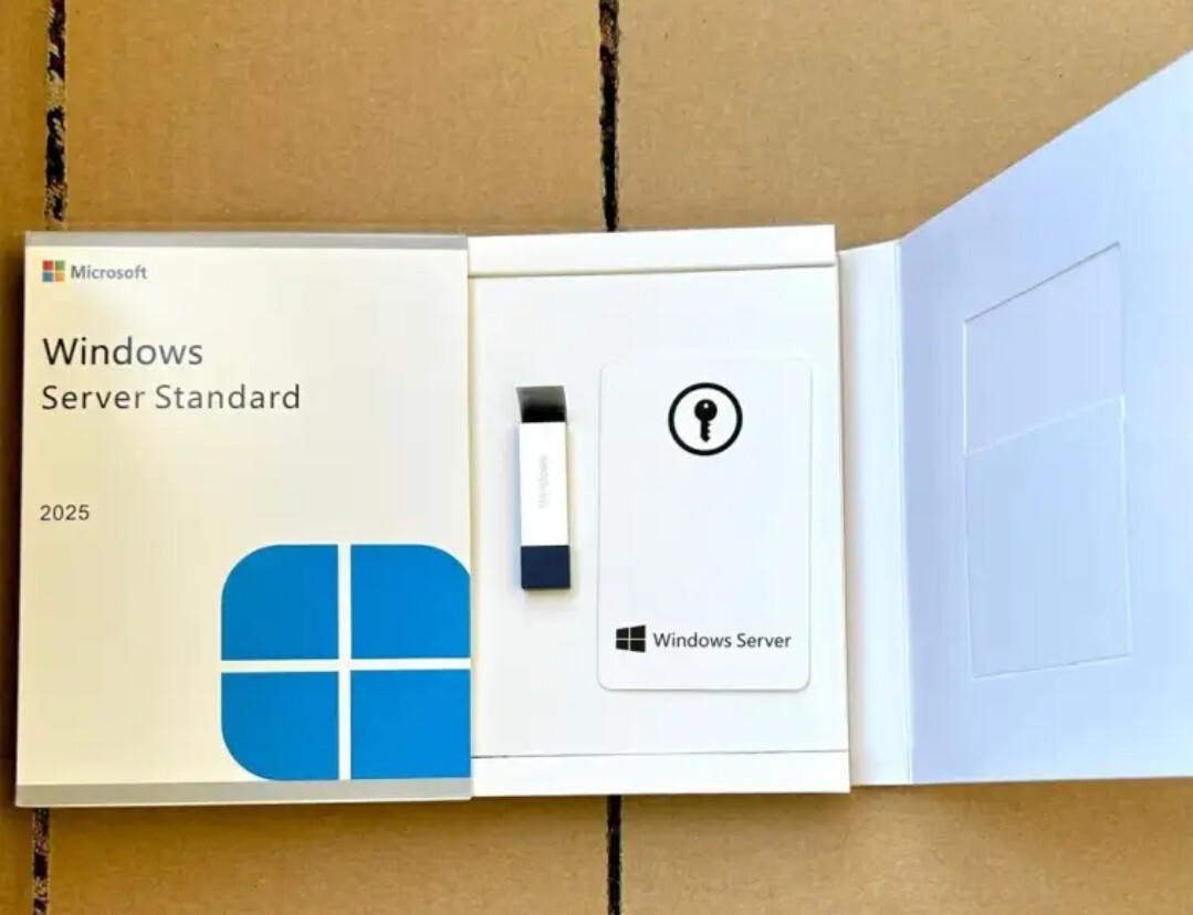 Microsoft Windows Server 2025 Standard (P73-08495) USB with 50 RDS User CALs