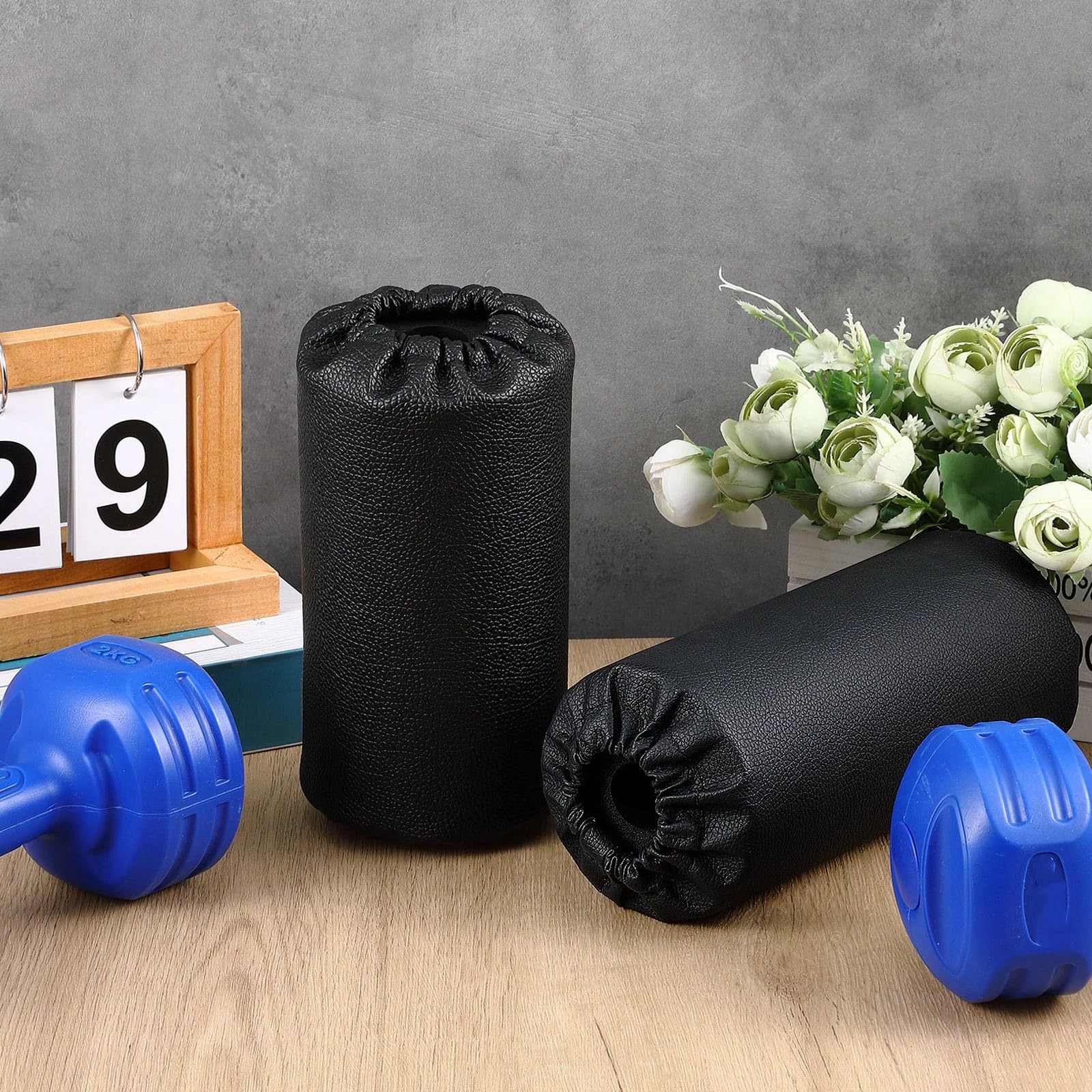 4 Pcs Foam Foot Pads Roller Pad Replacement Weight Bench Inversion Table Gym
