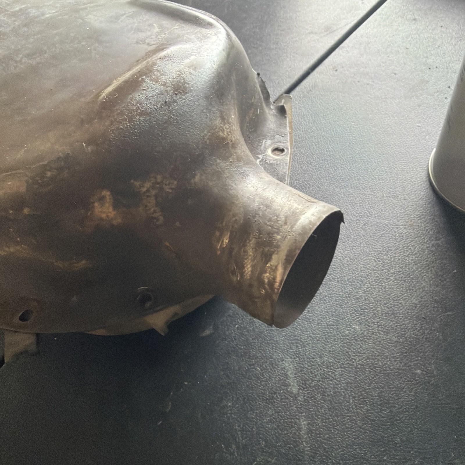1946 Cessna 140 120 C75 C85 C90 Exhaust muffler Shroud heat baffle