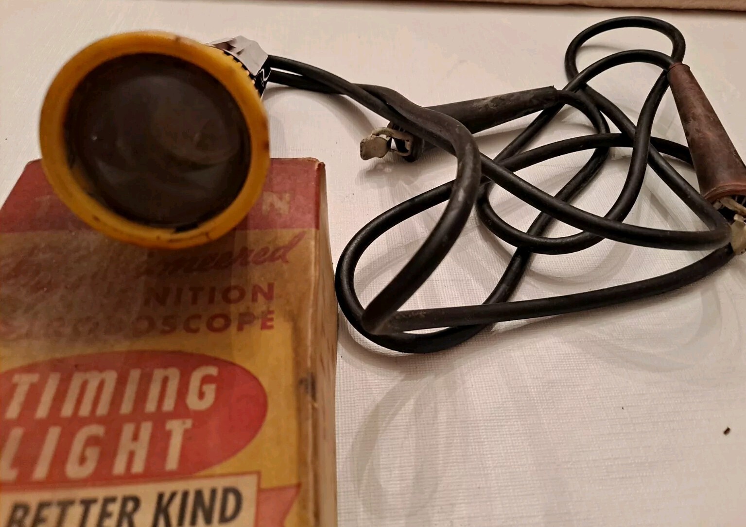 VINTAGE EDELMANN STROBE TIMING LIGHT Mod T-112, Circ. 1960