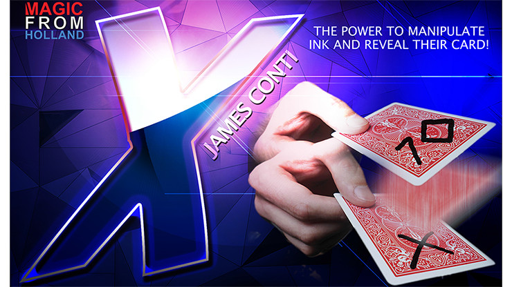 X by James Conti - Card Magic and Trick Decks Hobby Close Up