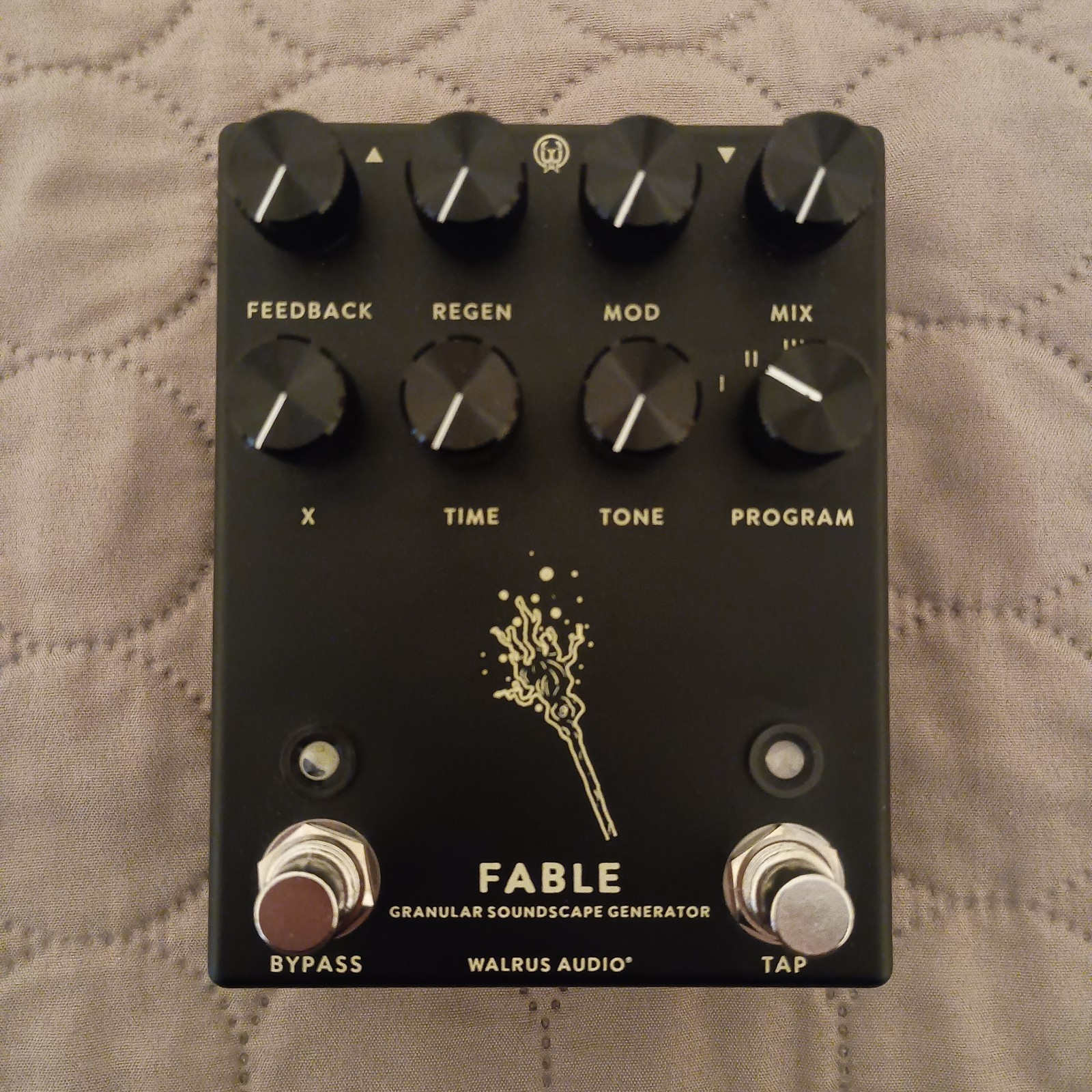Walrus Audio Fable Granular Soundscape Generator Pedal Black