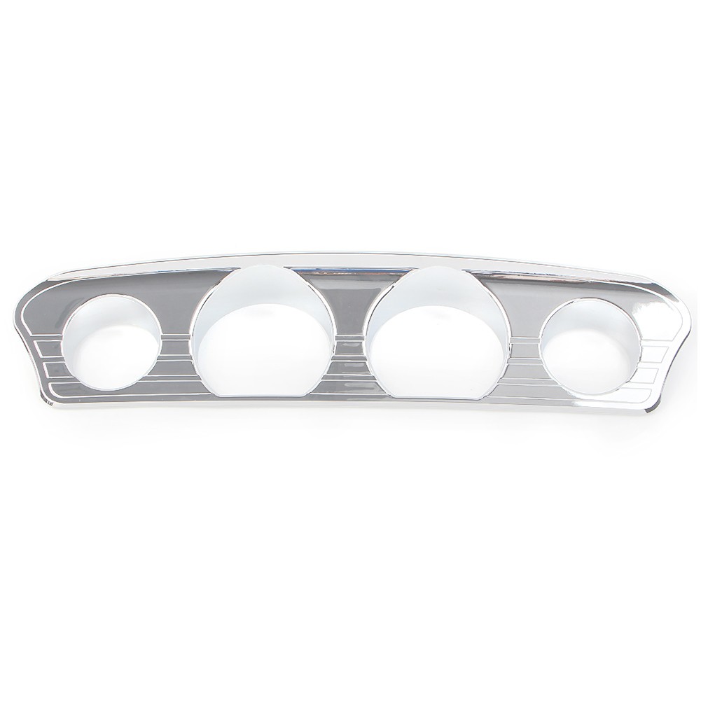 Tri Line Gauge Trim Cover for Harley Touring Electra Street Glide Ultra 2014-23