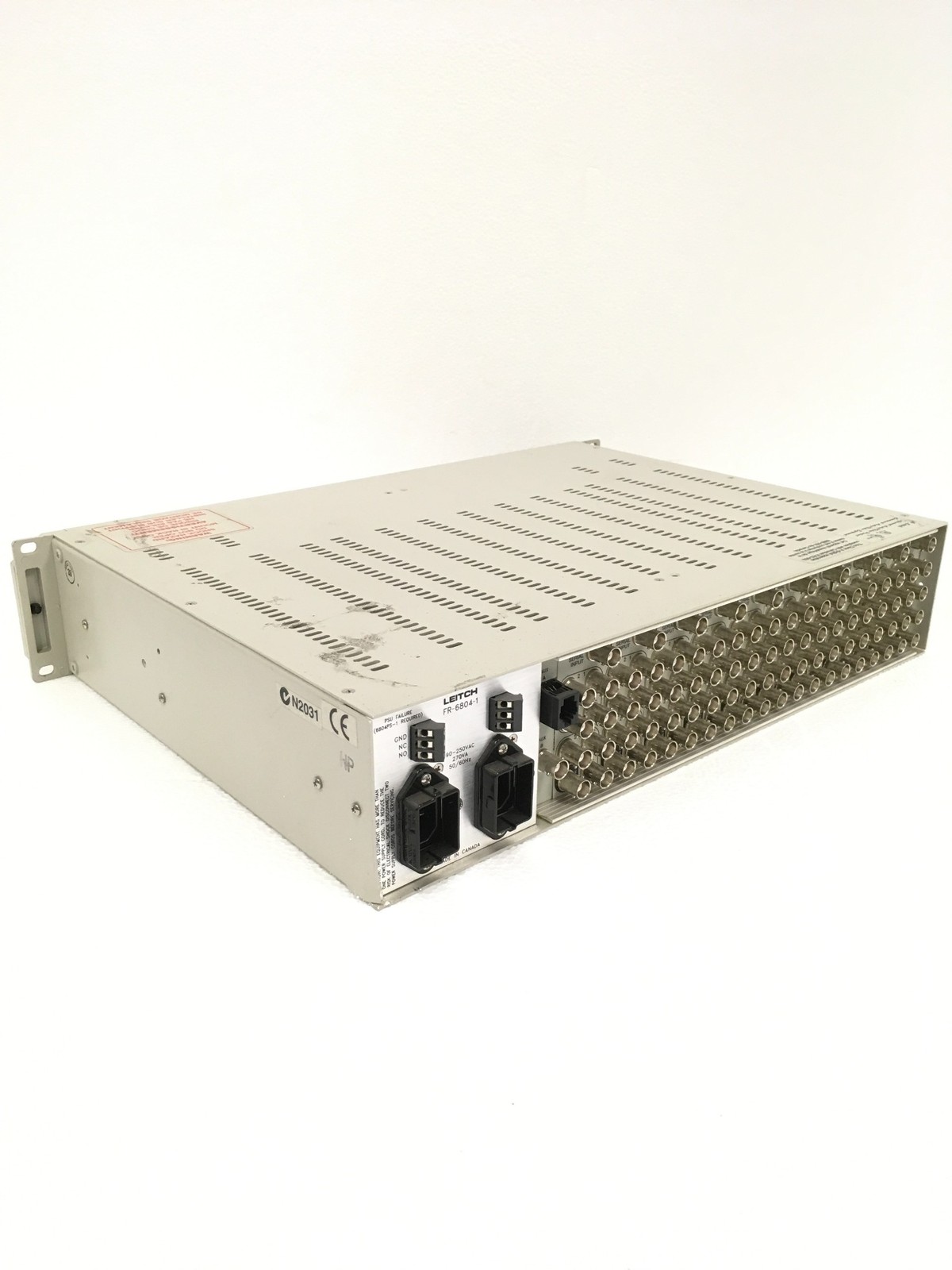 Leitch FR-6804-1 Digital Glue Amplifier w/10x VSM-6804 Cards ,2x Power Supply