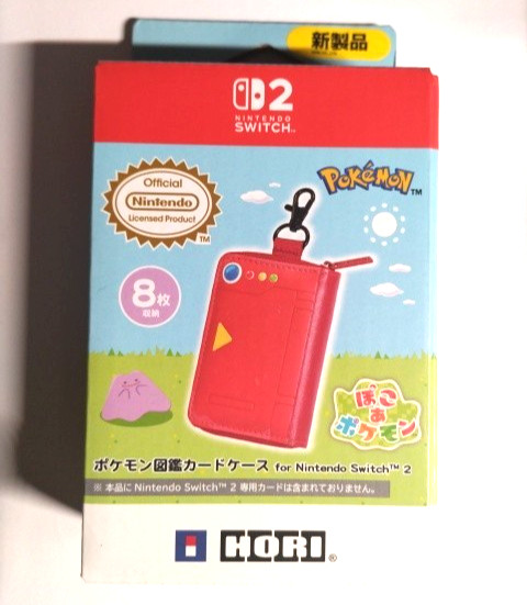 Pokemon Pokedex Game Card Case Switch2 Ditto Design HORI Official Japan New