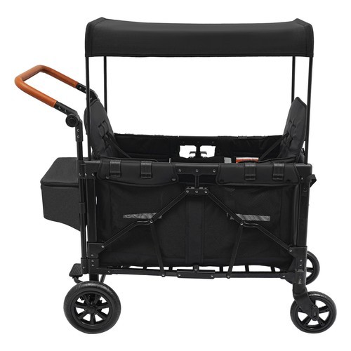 2-Seat Stroller Kids Wagon With 5-Point Harnesses & Sunshade Stroller Wagon NEW