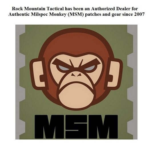 Milspec Monkey MSM Morale Patch - DO KNOW HARM - Pirate - MULTICAM ARID - NEW