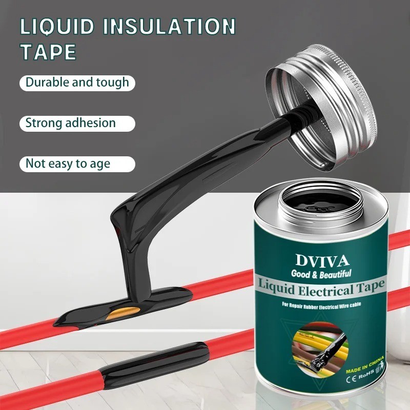 Waterproof Liquid Electrical Tape Insulation Paste Cable Wire Fix Glue