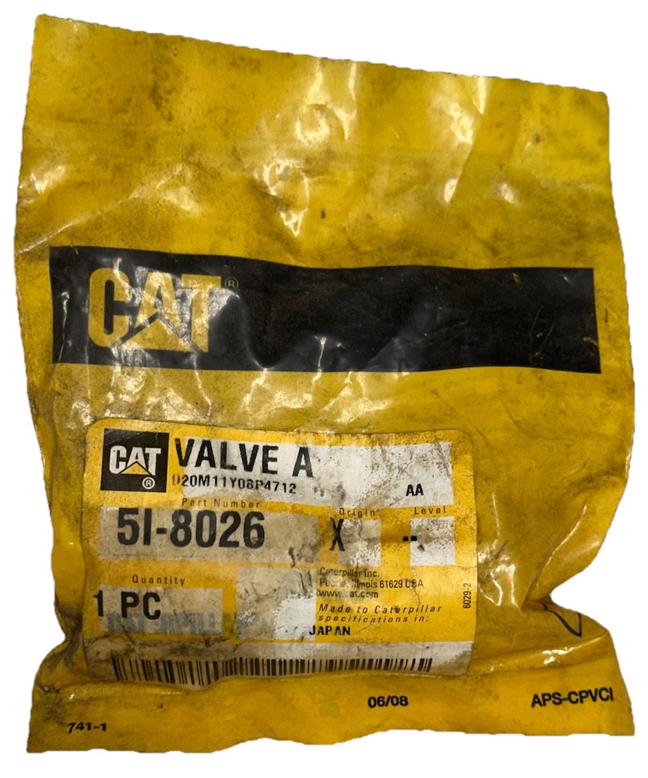 CAT 51-8026 Valve New Old Stock