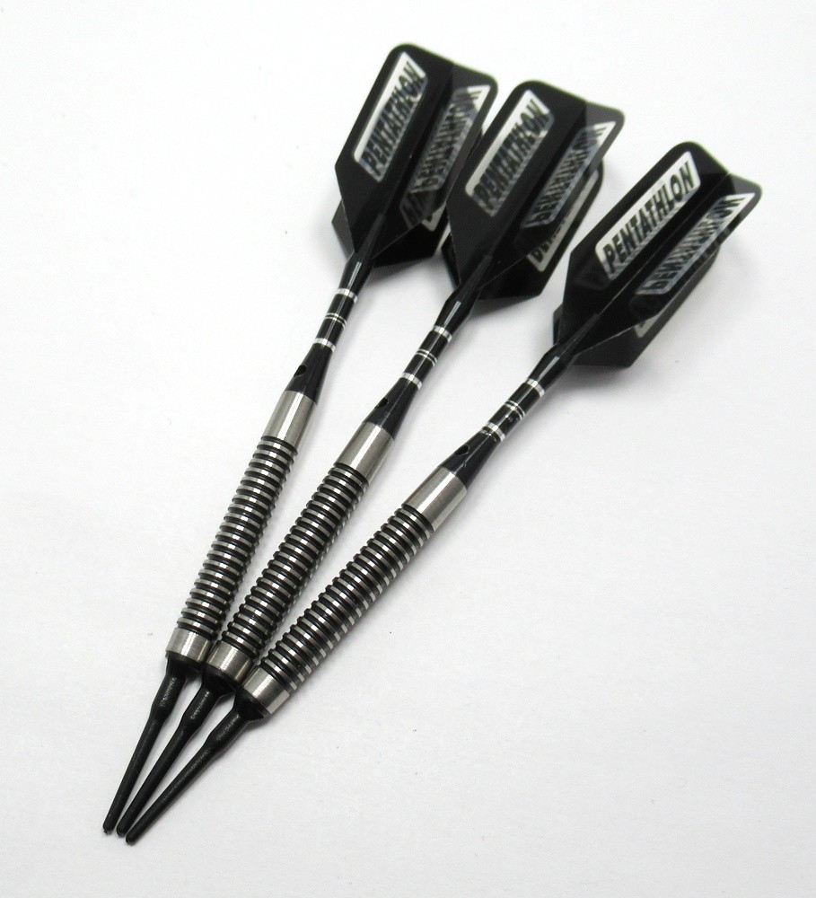 Ruthless DV5 18g Soft Tip Darts 80% Tungsten + Bonus MACH III Darts Tracking