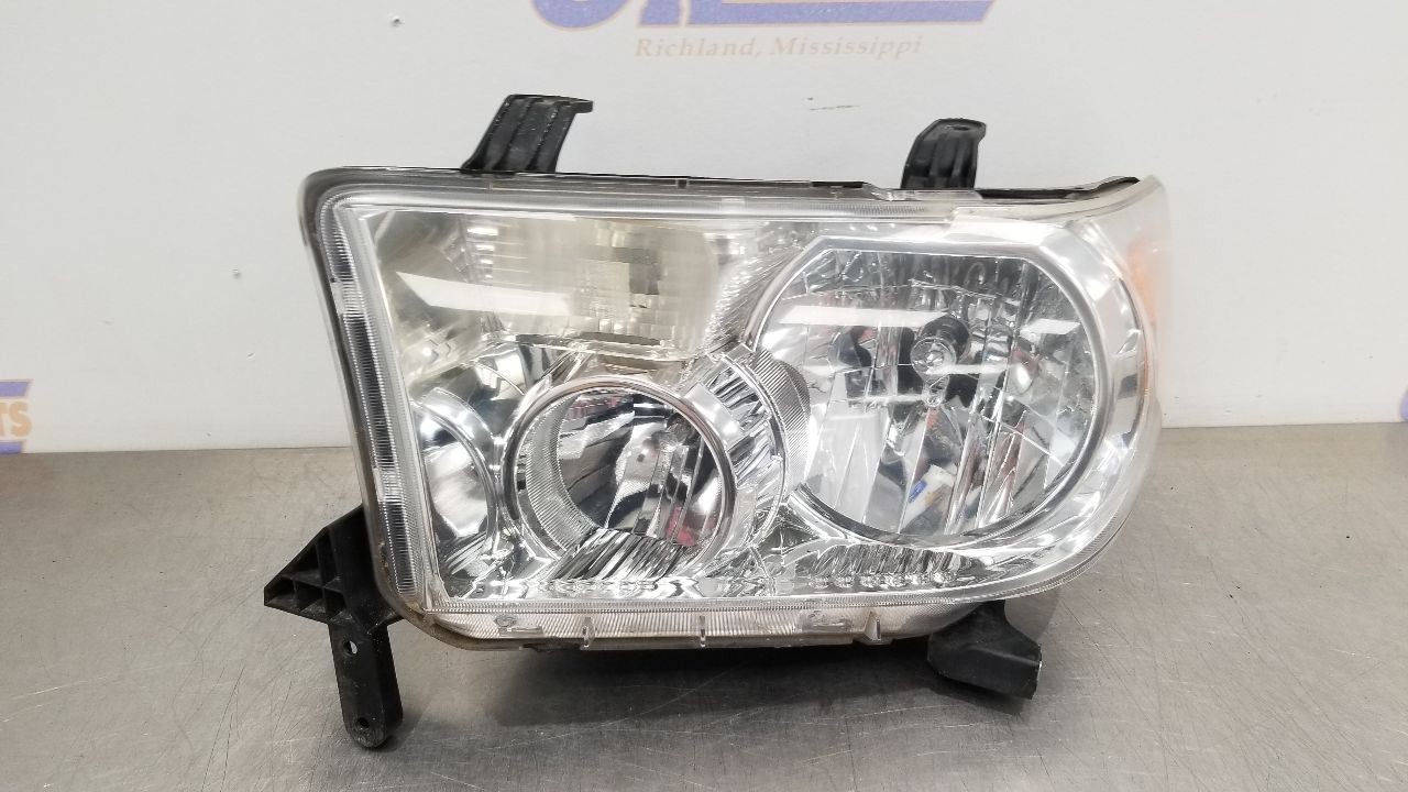 12 2012 TOYOTA TUNDRA HEADLIGHT LAMP LEFT DRIVER