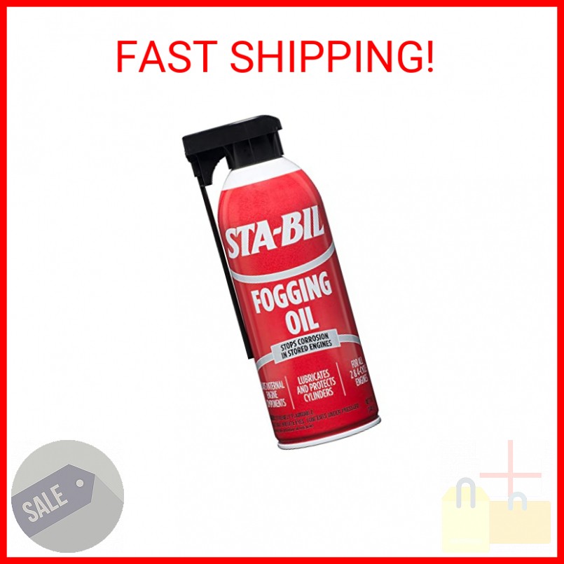 STA-BIL (22001) Fogging Oil - Stops Corrosion In Stored Engines - Lubricates And