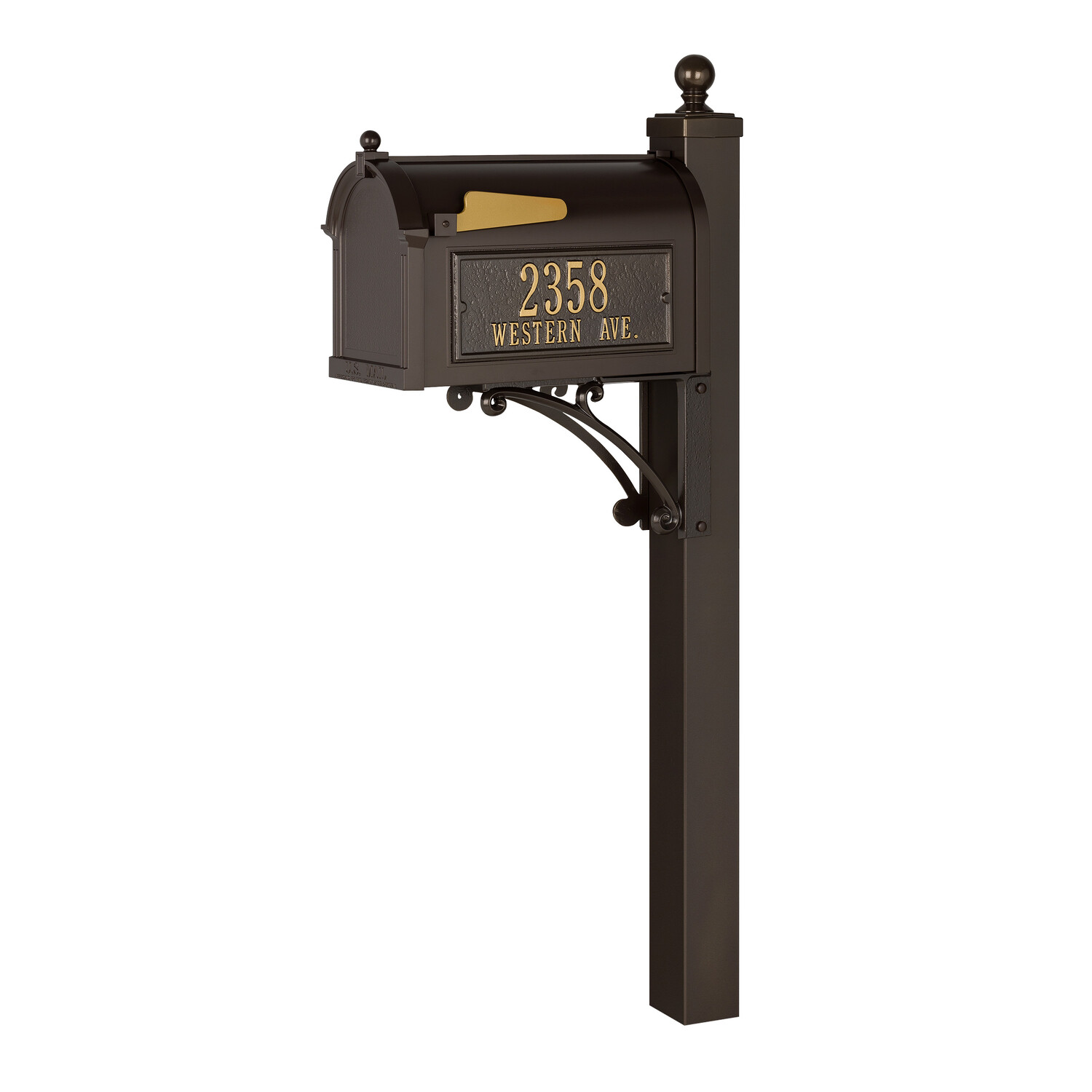 Deluxe Capital Mailbox Package