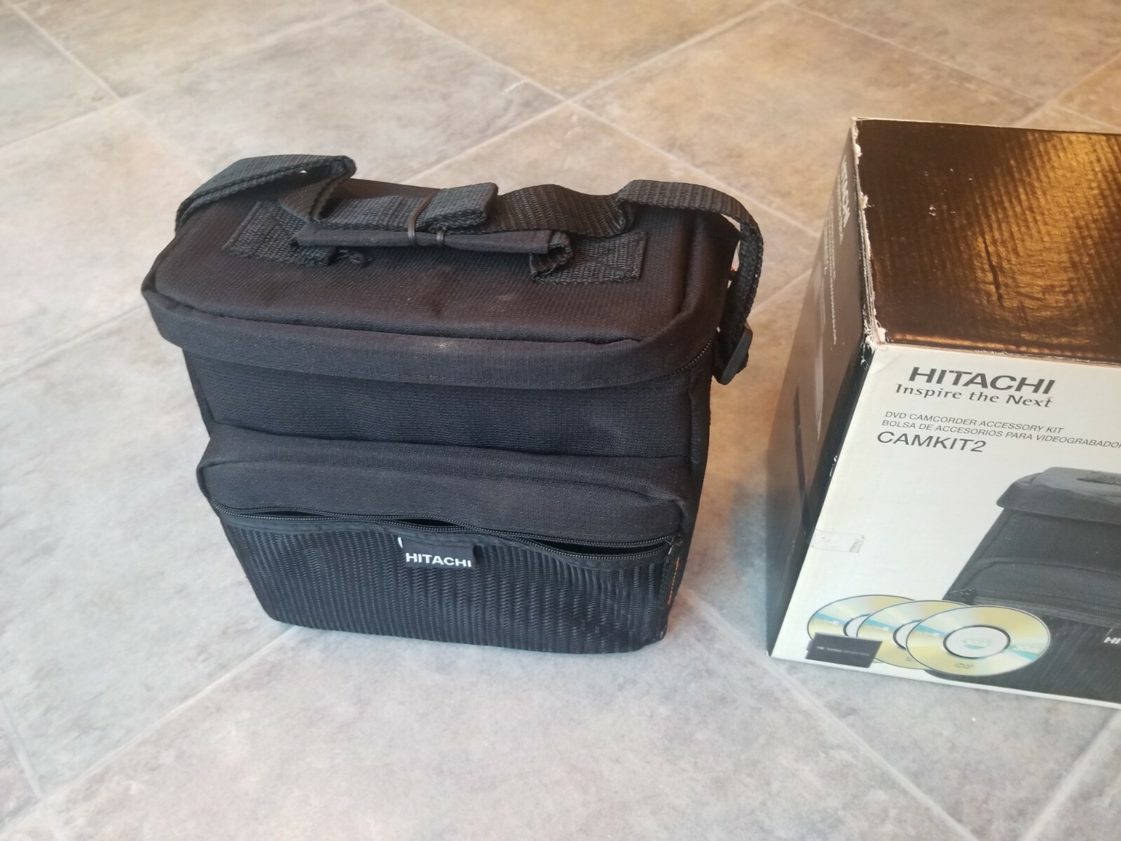 Hitachi Camera Bag DVD Camcorder accessory padded CAMKIT2