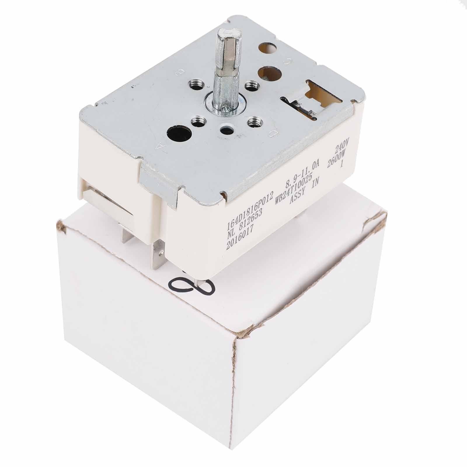 WB24T10025 Range Switch Surface Burner Control Switch For GE Kenmore Hotpoint