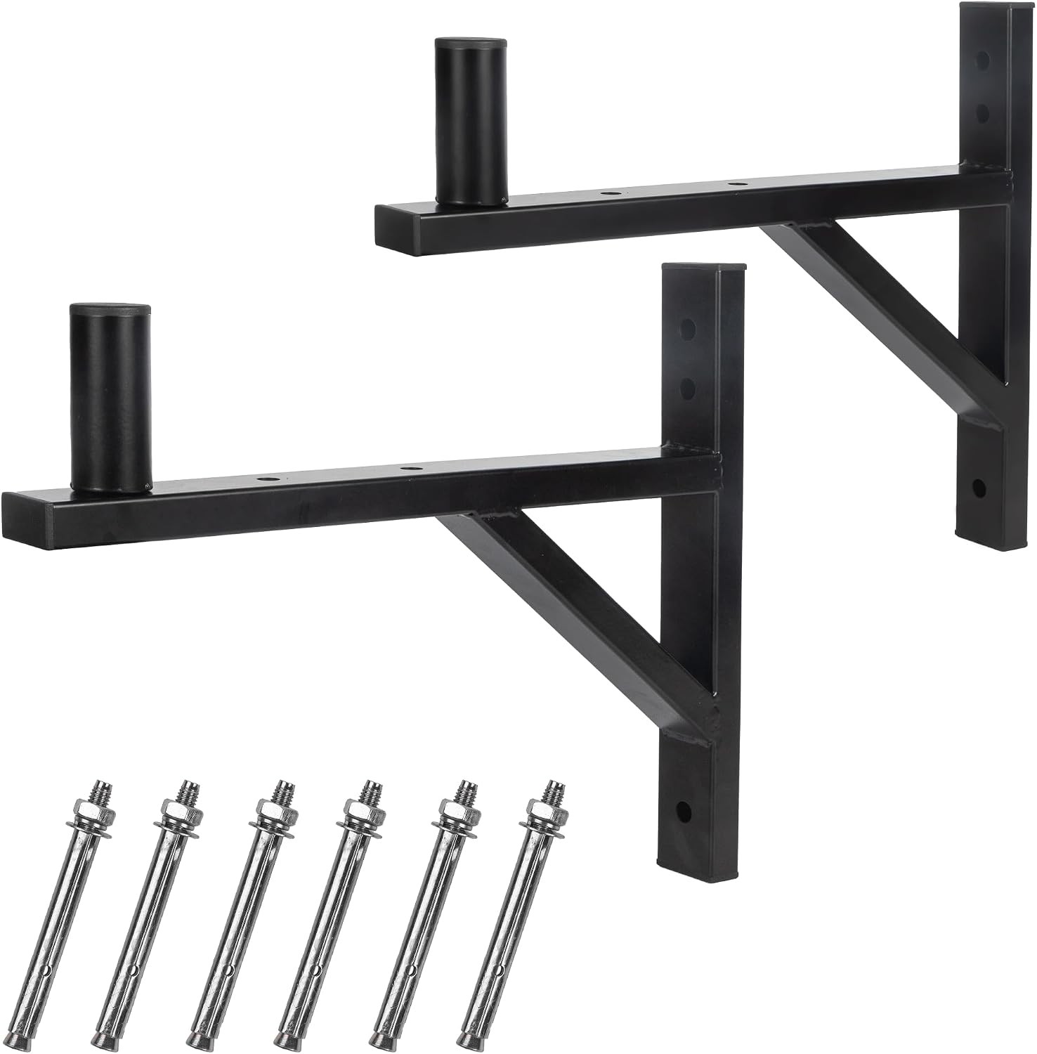 Heavy Duty Dual PA Speaker Wall Mount Brackets Supports up to 110Lbs,Pa Speaker