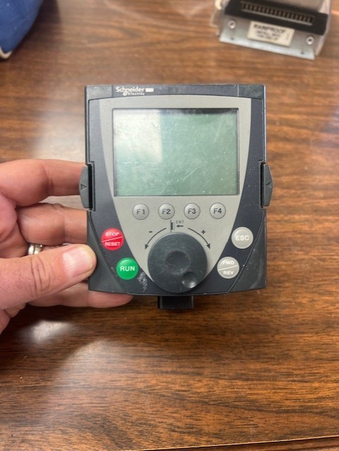 Schneider VW3A1101 LCD Graphic Keypad, For IP54 Rating, Altivar