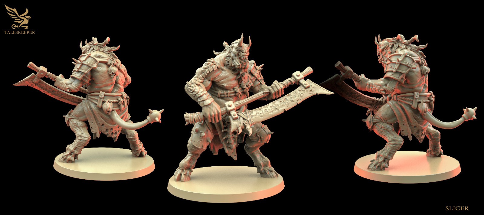 Beastman Brutes fantasy 28mm