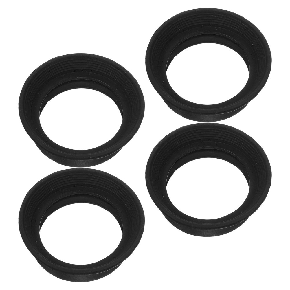 4 PCS Stereomicroscope Eyepiece Shield Cup Replacement