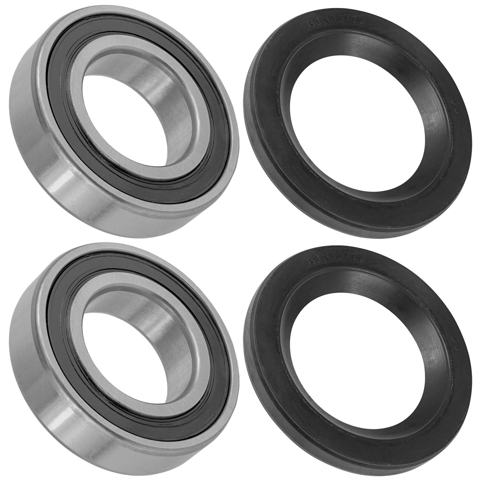 Front Wheel Ball Bearing And Seals Kit for Kawasaki ZX1400 Ninja ZX-14 2006