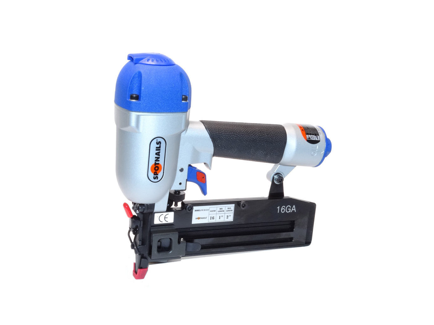 Spotnails W1B1650 16 Gauge Brad Nailer, 1" to 2" Length, (Upgraded WB1650)