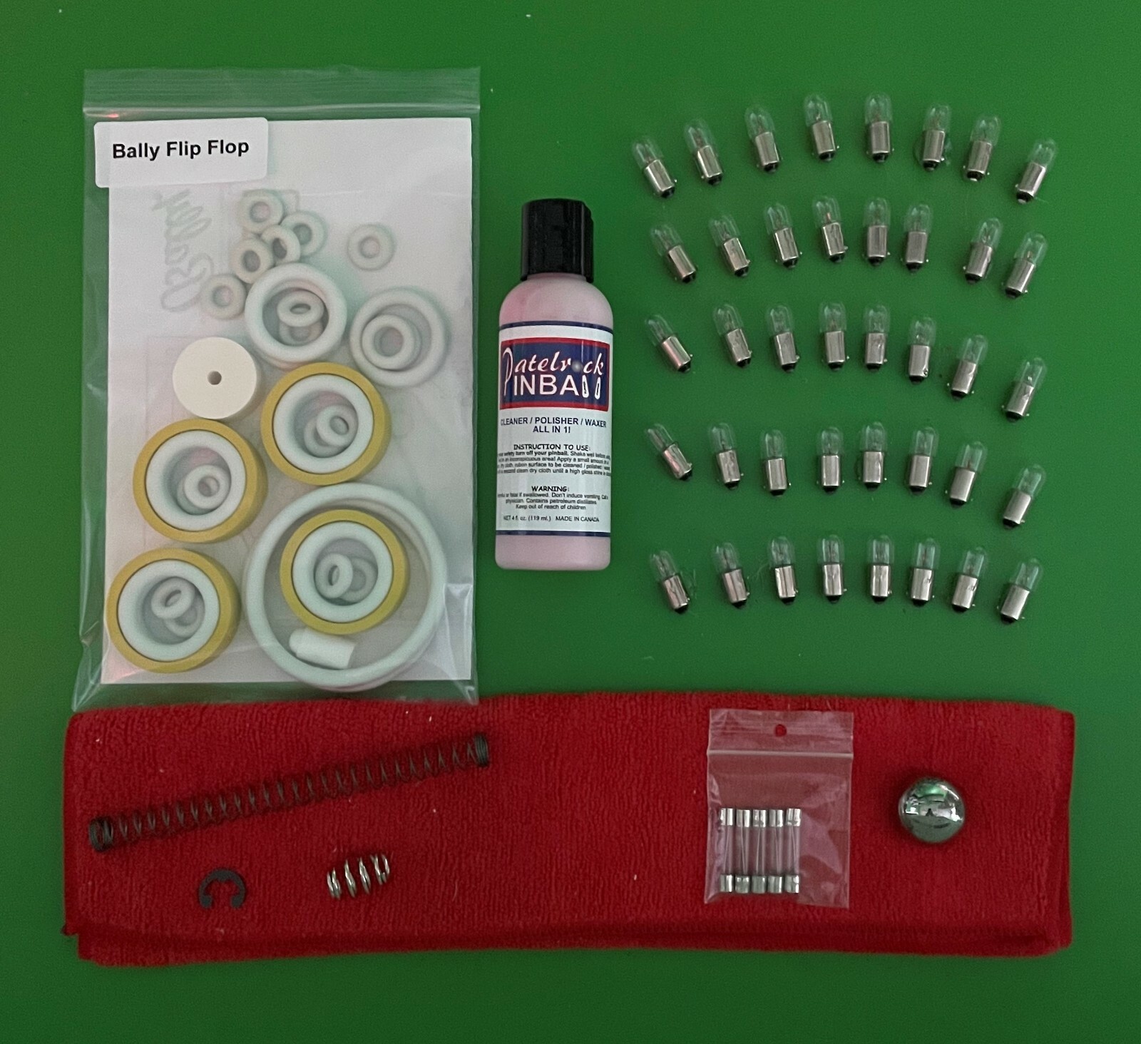 1976 Bally Flip Flop Pinball Machine Maintenance Tune up Kit