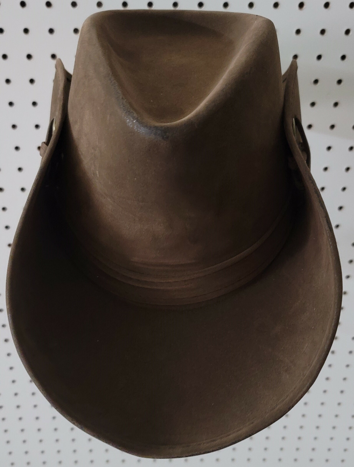 SUEDE COWBOY SNAP HAT BROWN Yellowstone