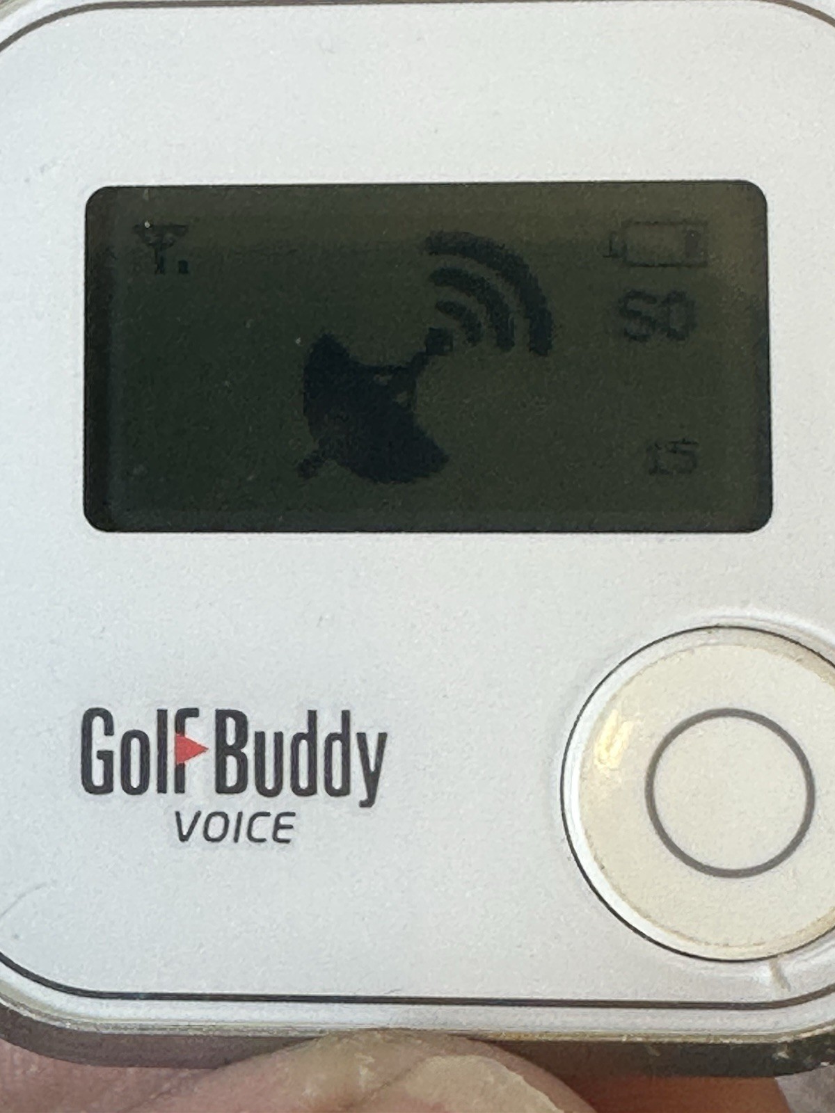 GolfBuddy Voice GPS Golf Rangefinder DSC-GB700 Tested w/ Box Charger & Case