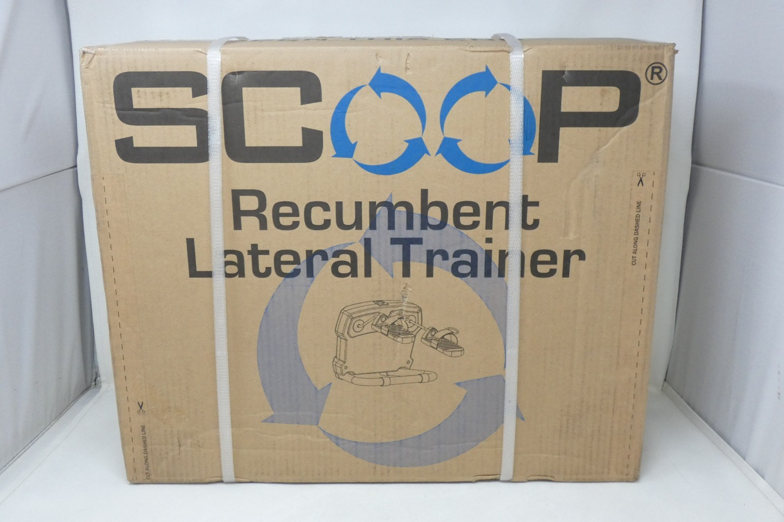 Scoop Recumbent Lateral Trainer Model SCX100 Underdesk Home Exercise SEALED