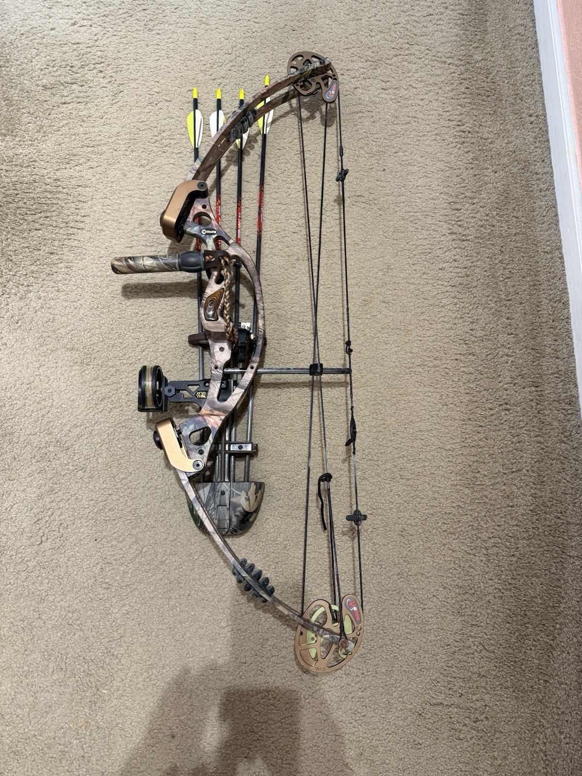 Hoyt Rintec XL Compound Bow Left Handed 40-50 LBS Draw 26-28.5 In Draw Length