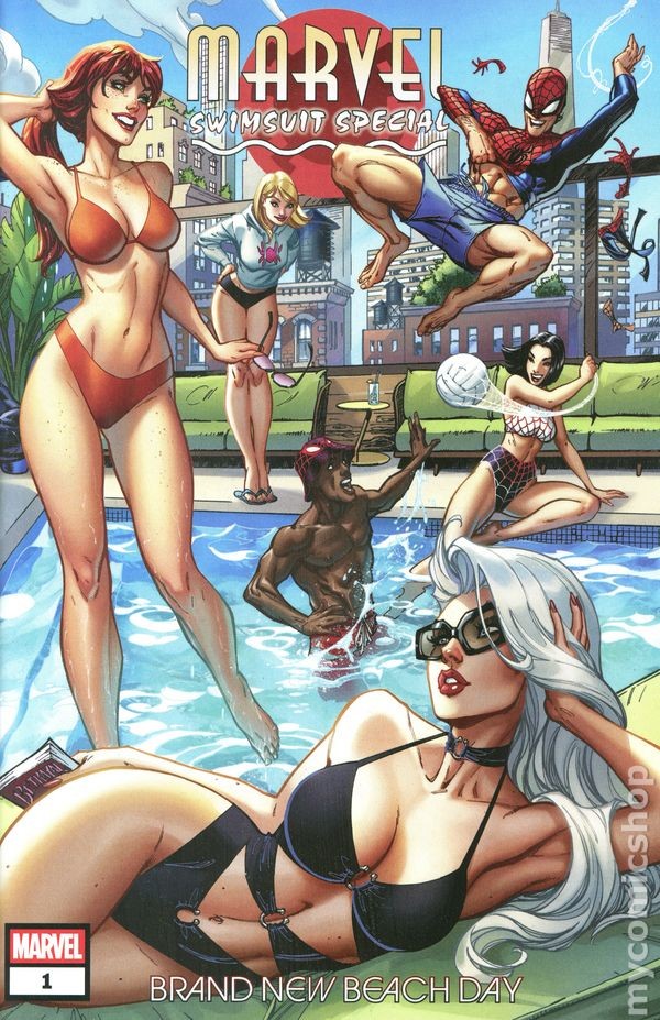 Marvel Swimsuit Special Brand New Beach Day 1A 2026 Stock Image