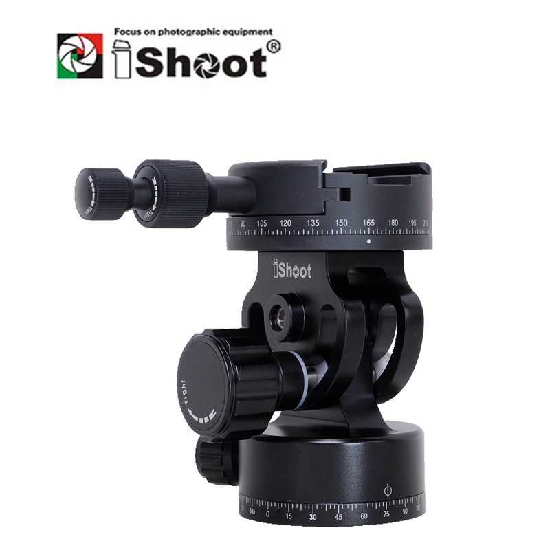 iShoot Indexing Panorama 360 Rotation 0°15°30°45°90° Five Gears Adjustable Head