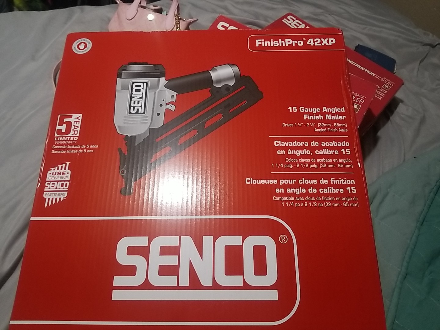 SENCO Finish Pro42xp 15 Ga Angled Finish Nailer