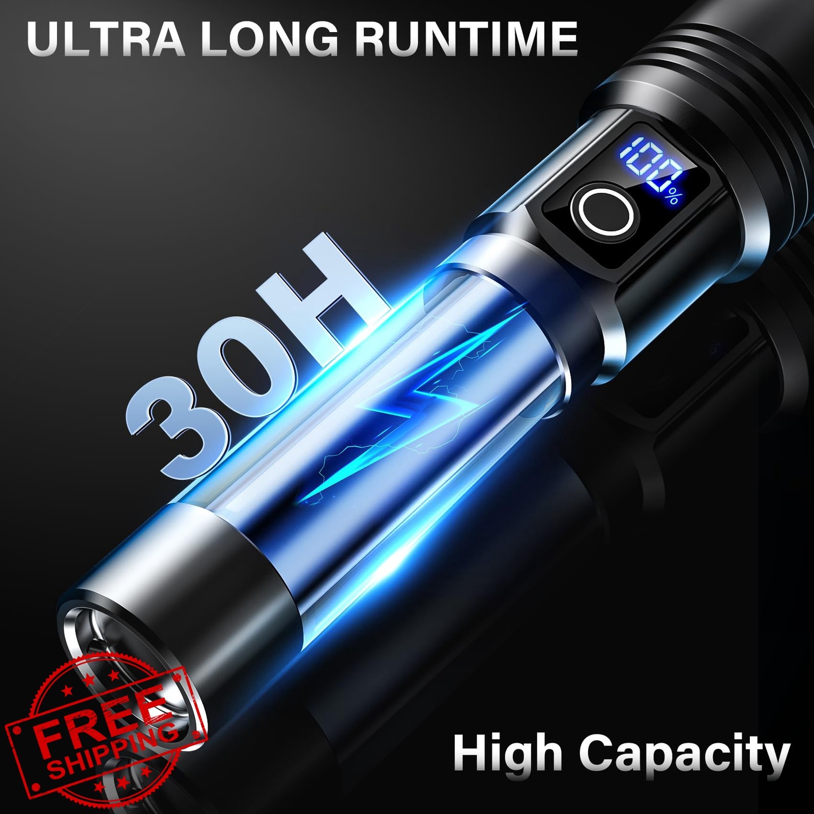 AKNEAR Rechargeable LED Flashlight