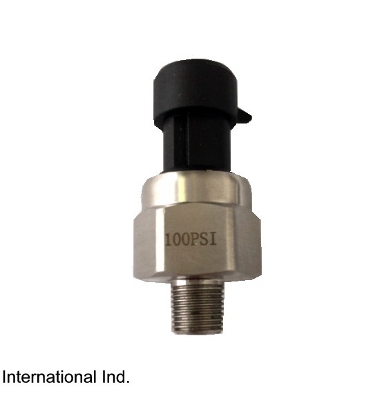 Pressure transducer or sender, 100 psi (5V),  for oil, fuel, air, water