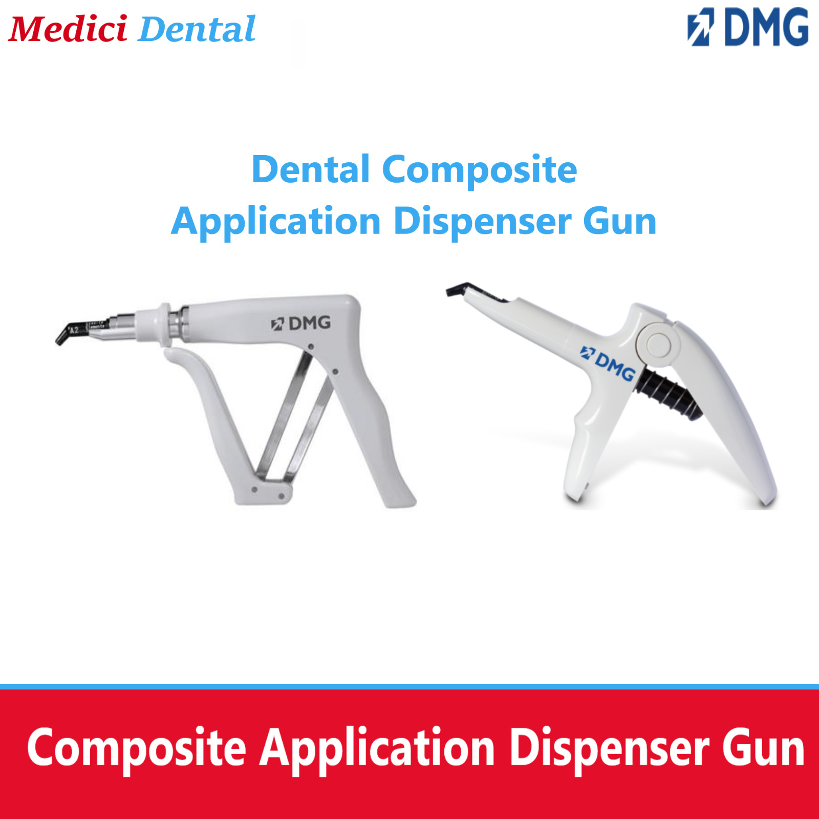 DMG Dental Safetip Composite Compule Capsule Unidose Dispenser Gun Autoclavable