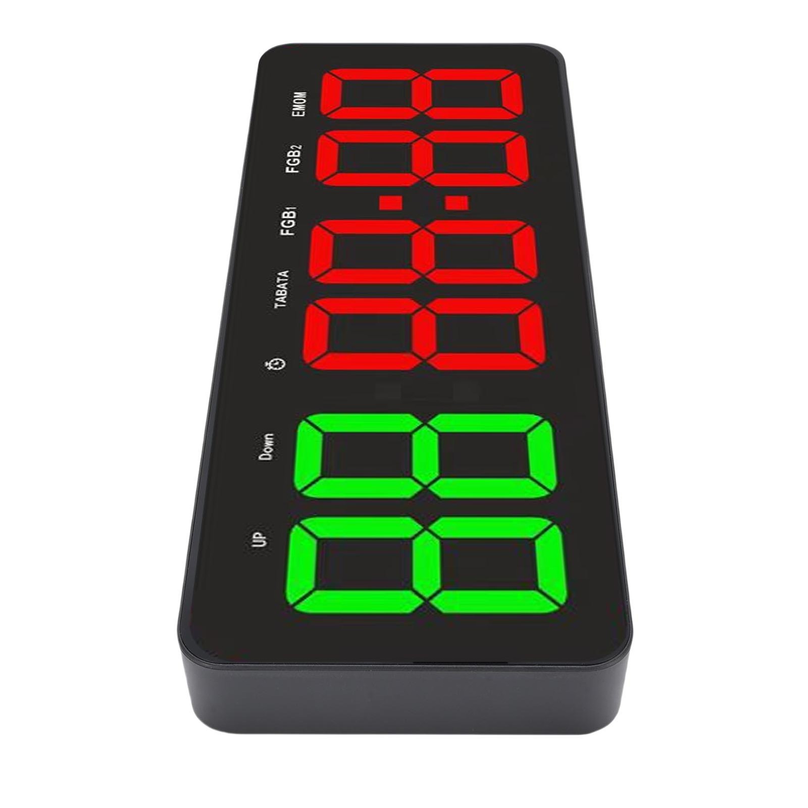 Interval Fitness Timer Versatile With Remote Control For Gyms Easy To Use